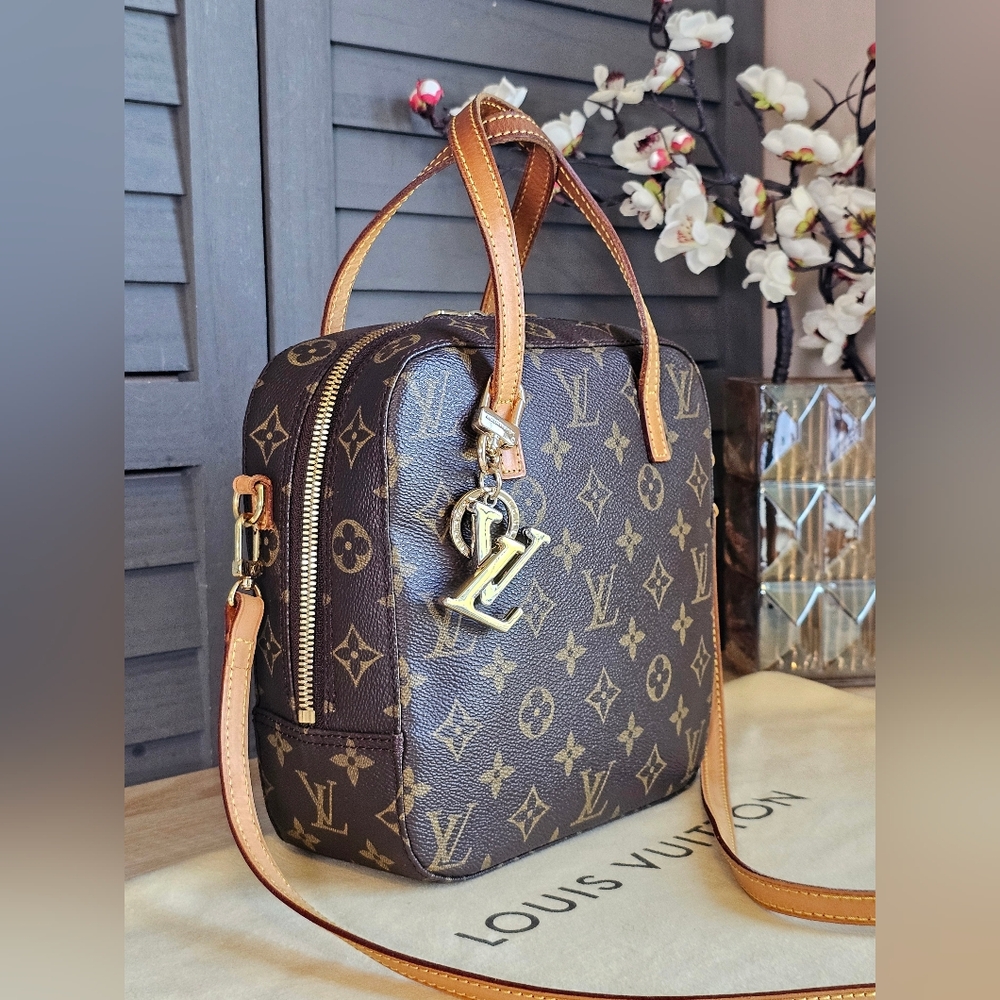 Authentic LOUIS VUITTON Monogram Spontini Crossbody Bag